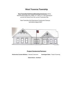 West Traverse Township new building announcement