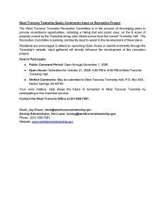 WTT Rec Committee open house notice WTT Rec Committee open house notice